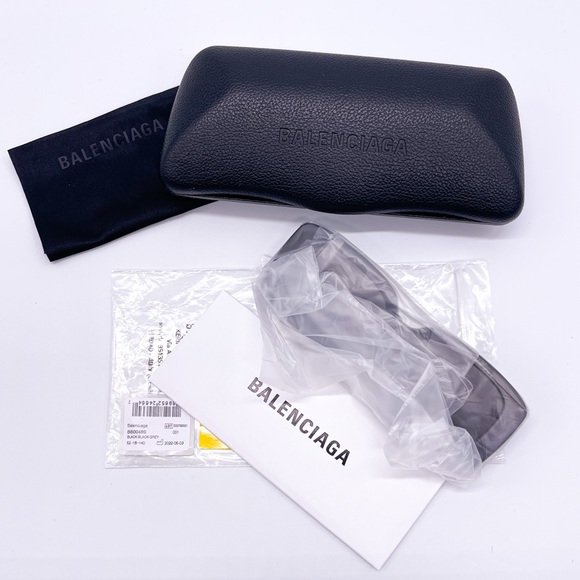 NEW BALENCIAGA BB0048S 001 SUNGLASSES BALENCIAGA NEW COLLECTION - Picture 10 of 10